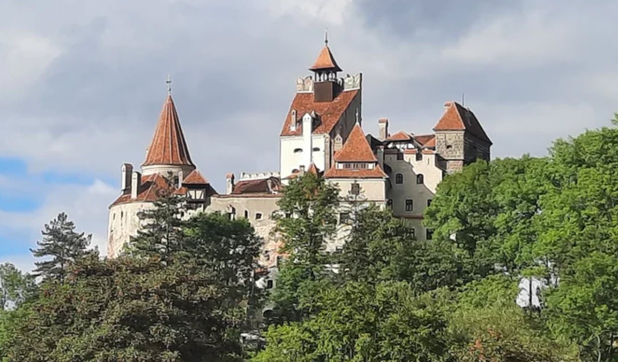 The ruins of the Brassovia Fortress, Brașov, Romania, Romania
